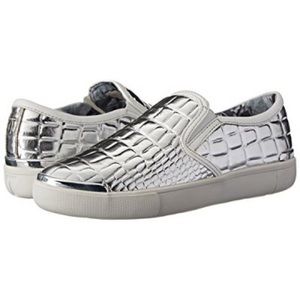 ted baker silver sneakers